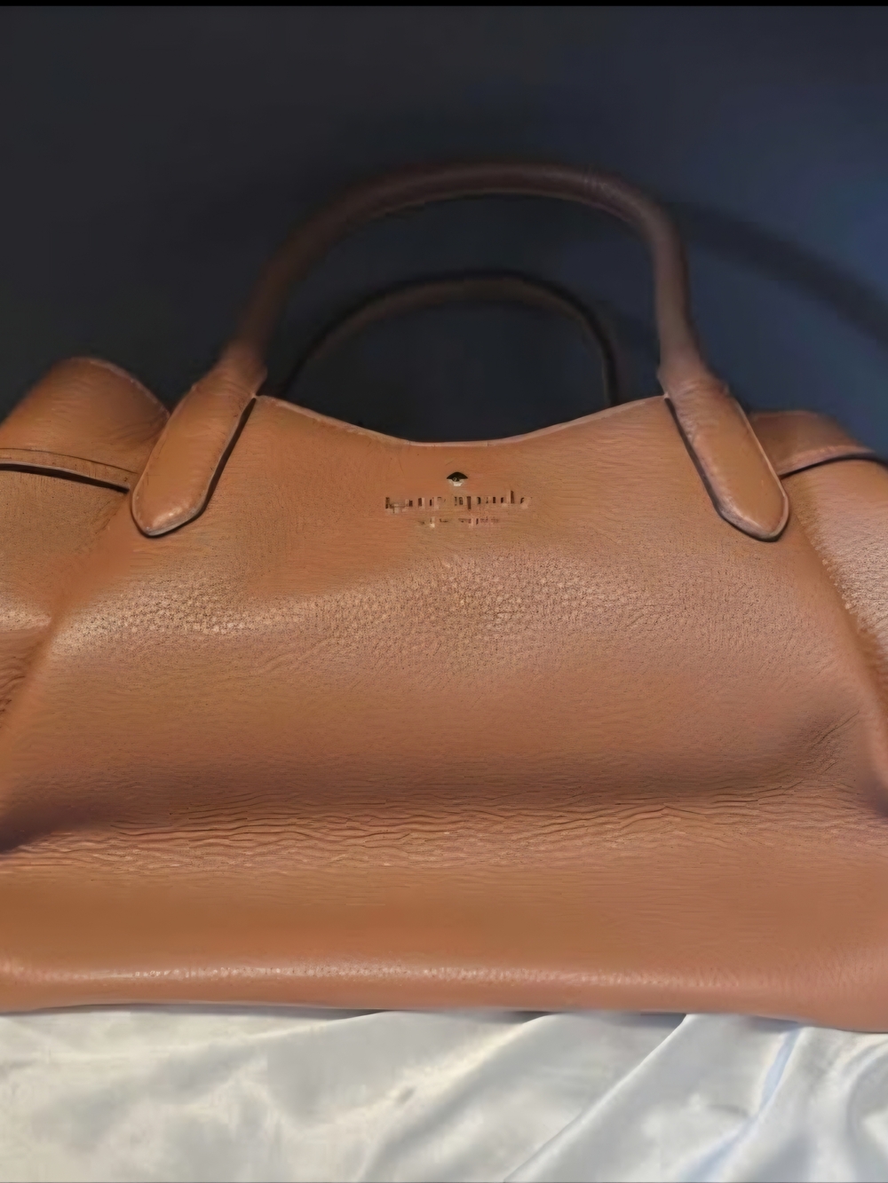 Kate Spade Brown Leather Top-Handle Tote